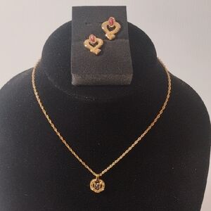 Nina Ricci Amazing Necklace Earrings Set